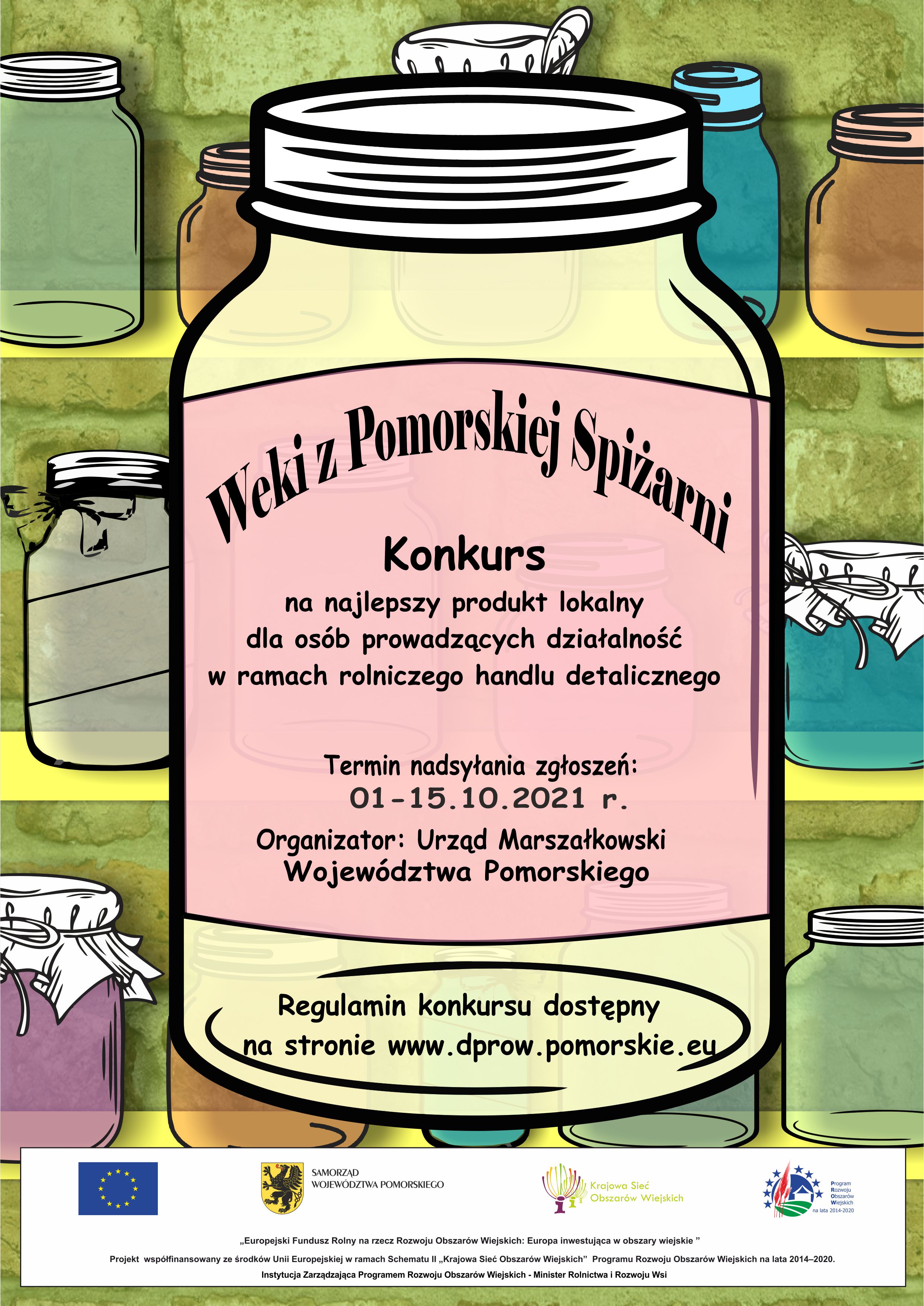 Plakat Weki z Pomorskiej Spiżarni
