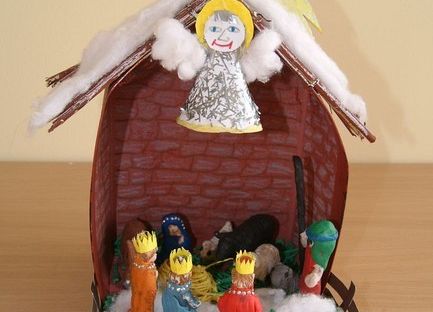 Grafika 2: Kaszubska szopka bozonarodzeniowa