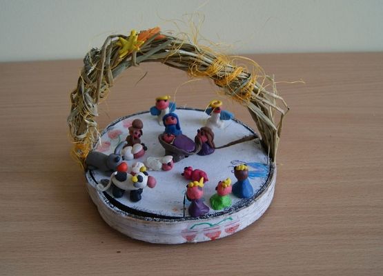 Grafika 8: Kaszubska szopka bozonarodzeniowa