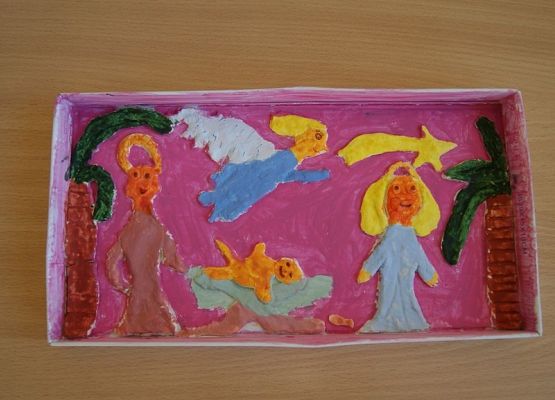 Grafika 12: Kaszubska szopka bozonarodzeniowa