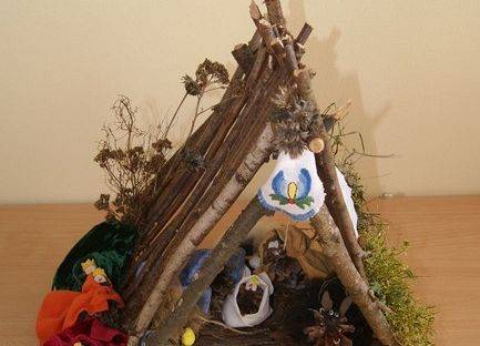 Grafika 19: Kaszubska szopka bozonarodzeniowa