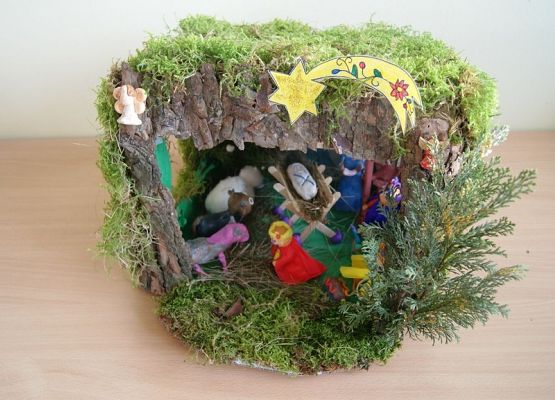 Grafika 20: Kaszubska szopka bozonarodzeniowa