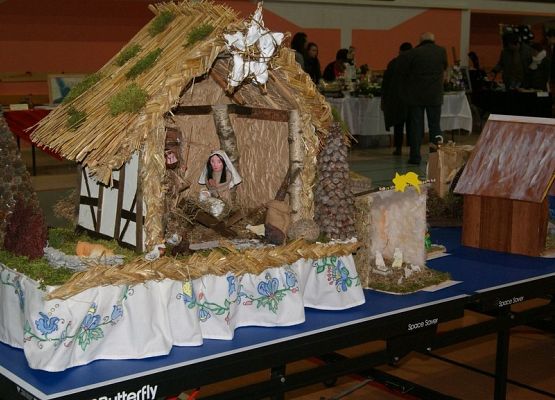 Grafika 45: Kaszubska szopka bozonarodzeniowa