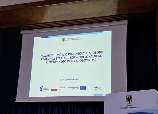 Grafika 1: Podpisanie umowy o warunkach i sposobie realizacji LSR na lata 2021-2027