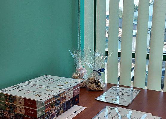 Grafika 1: Uroczyste wręczenie nagród w konkursie literackim „Piórem po Kaszubach”